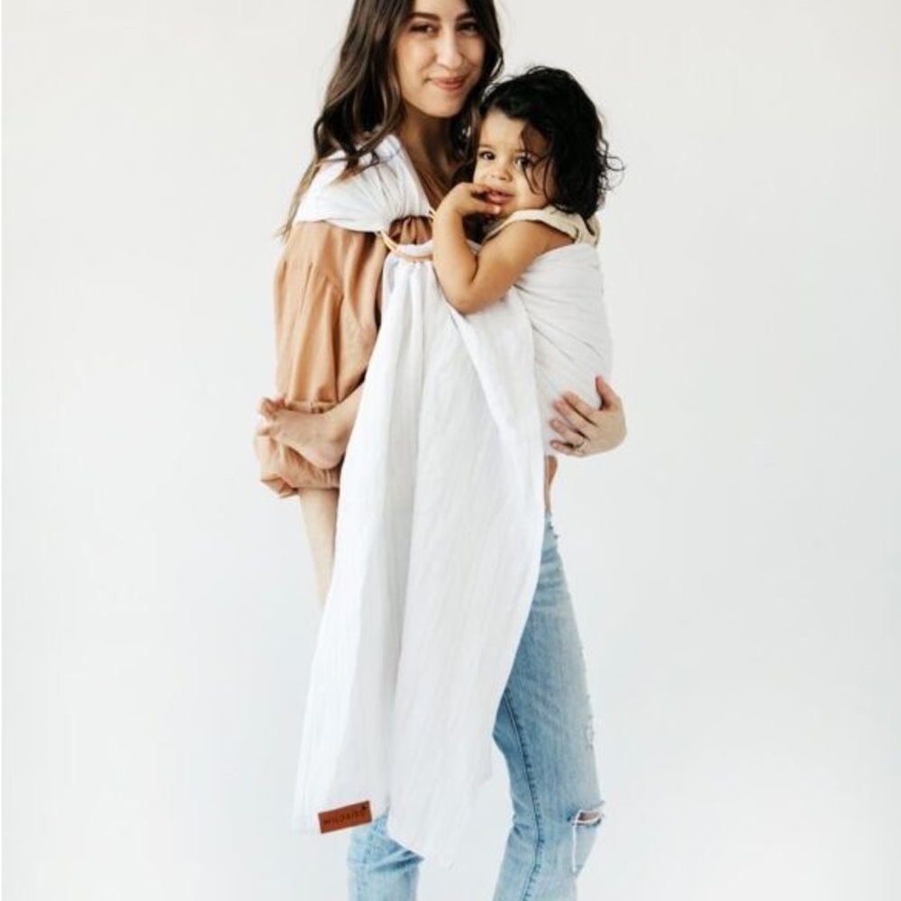 Wildbird Stork Chambray Rose Gold 74”
